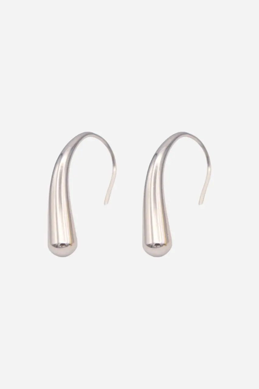 Farrah B Splash Earrings Sterling Silver 1