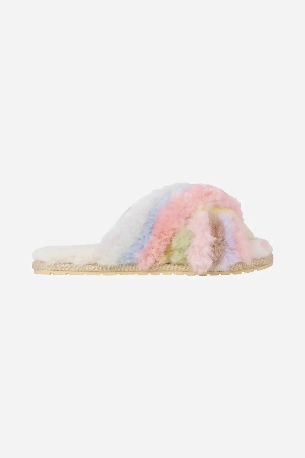 Emu Australia Mayberry Rainbow Pastel Slippers 1