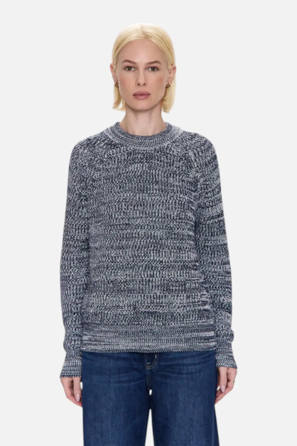 Pistola Women's Edie Sweater In Navy Marl 1