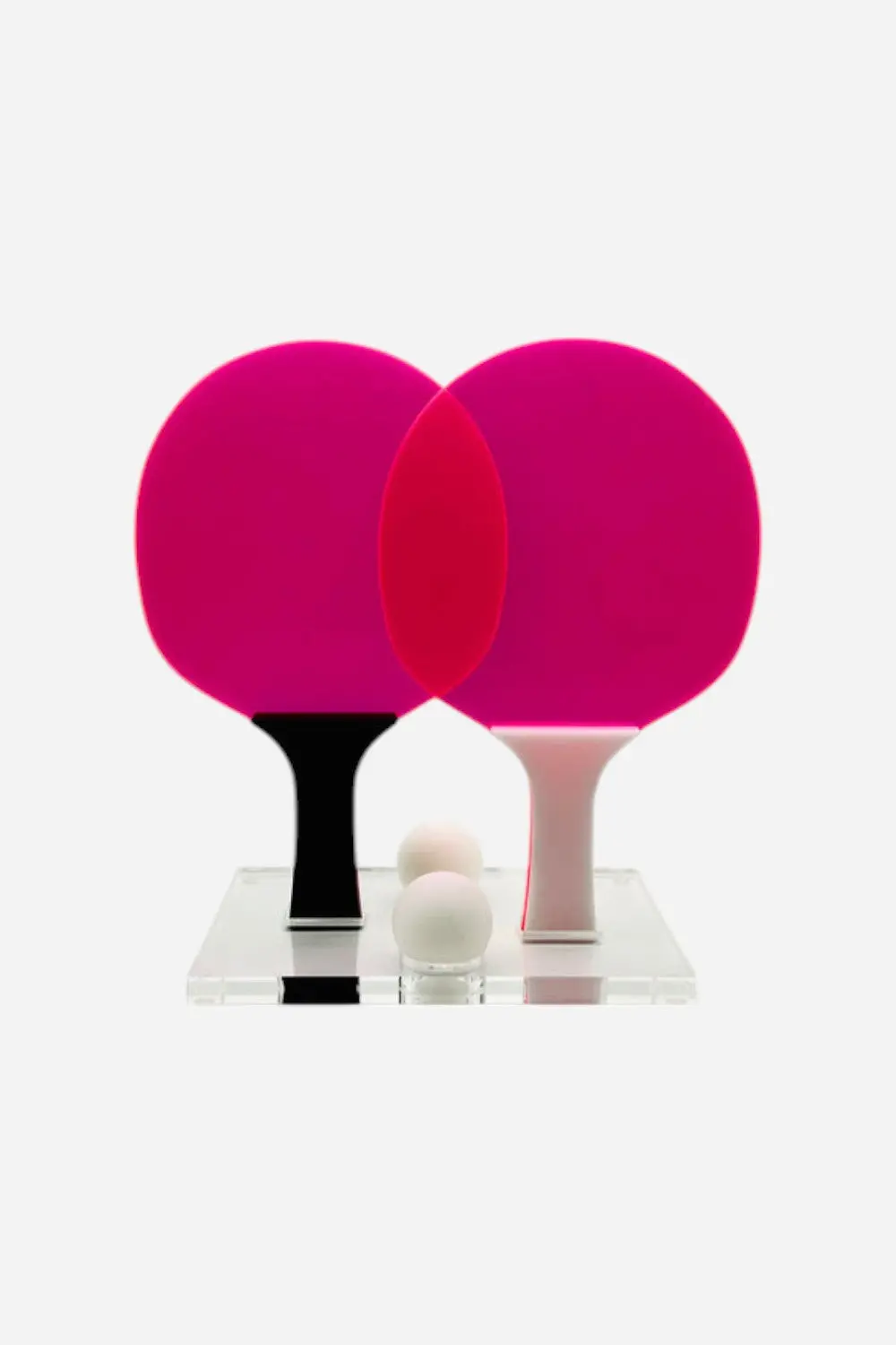 Luxe Dominoes El Ping Pong Luxe Ping Pong Set In Neon Pink 1