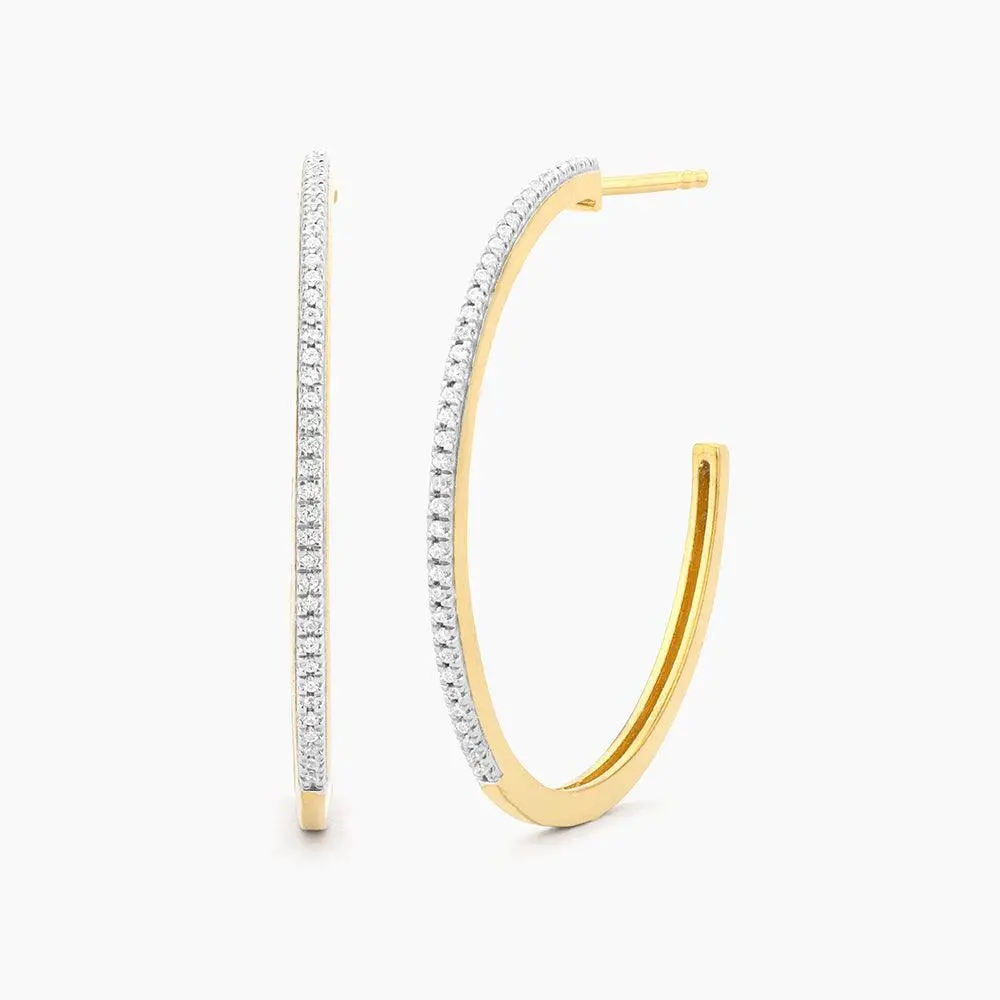 Ella Stein It's A Hoop Thing Hoops In Gold 1