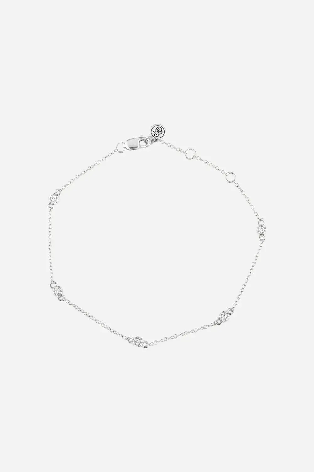 Ella Stein Ara Diamond Chain Bracelet In Sterling Silver 1
