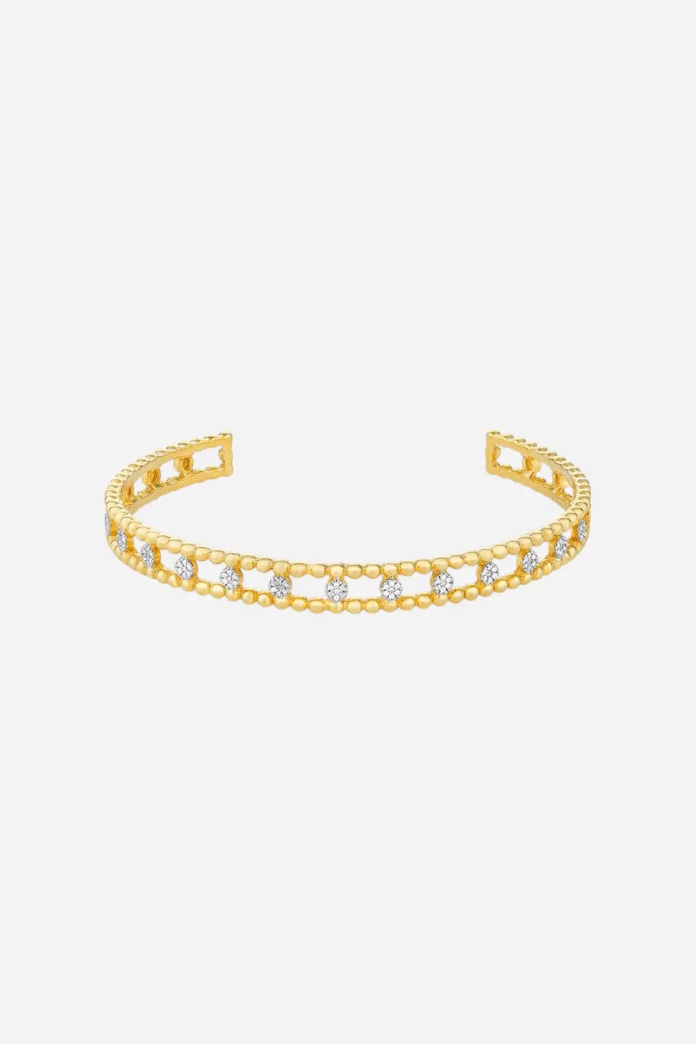 Ella Stein Middle Ground Cuff Bracelet In 14K Gold 1
