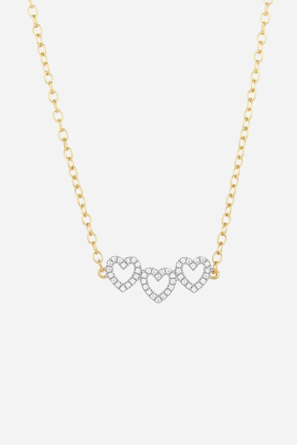 Ella Stein Spread Love Pendant Necklace In 14K Gold 1