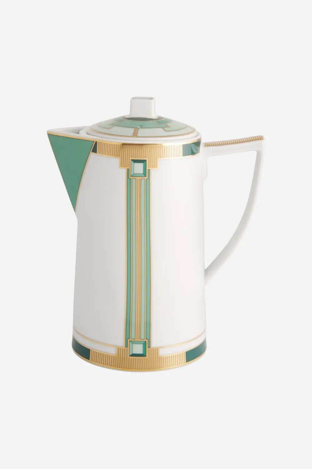 Vista Alegre Emerald Coffee Pot 1