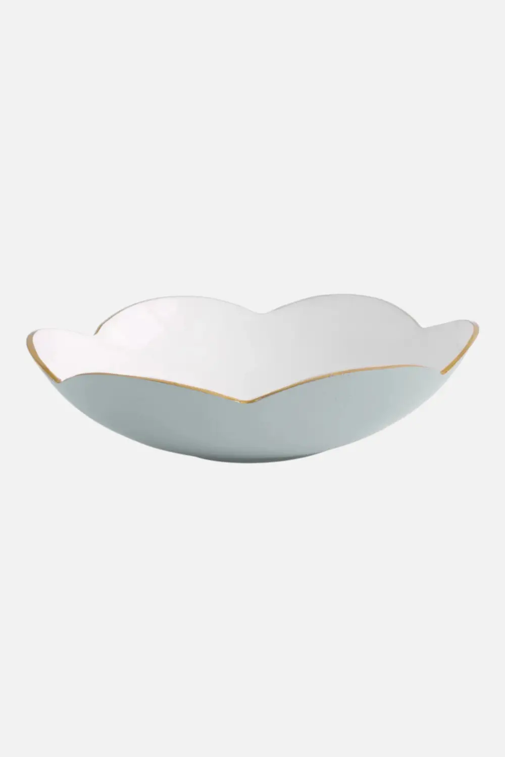 Beatriz Ball Encanto Amelia Medium Bowl In Slate & White 1