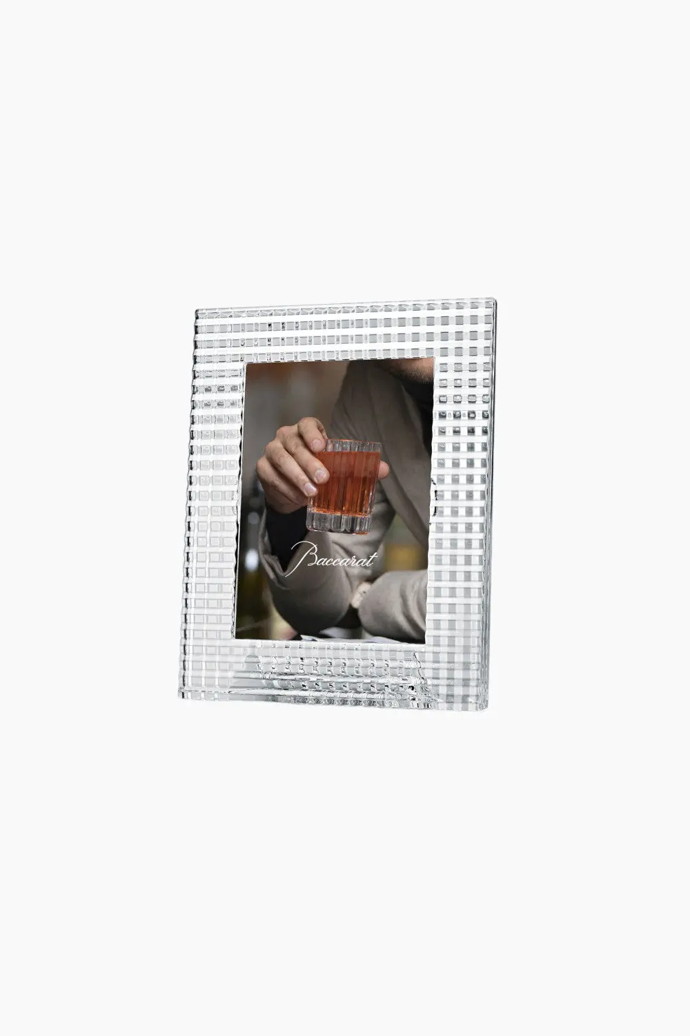 Baccarat Eye Photo Frame In Clear - 5 X 7 1