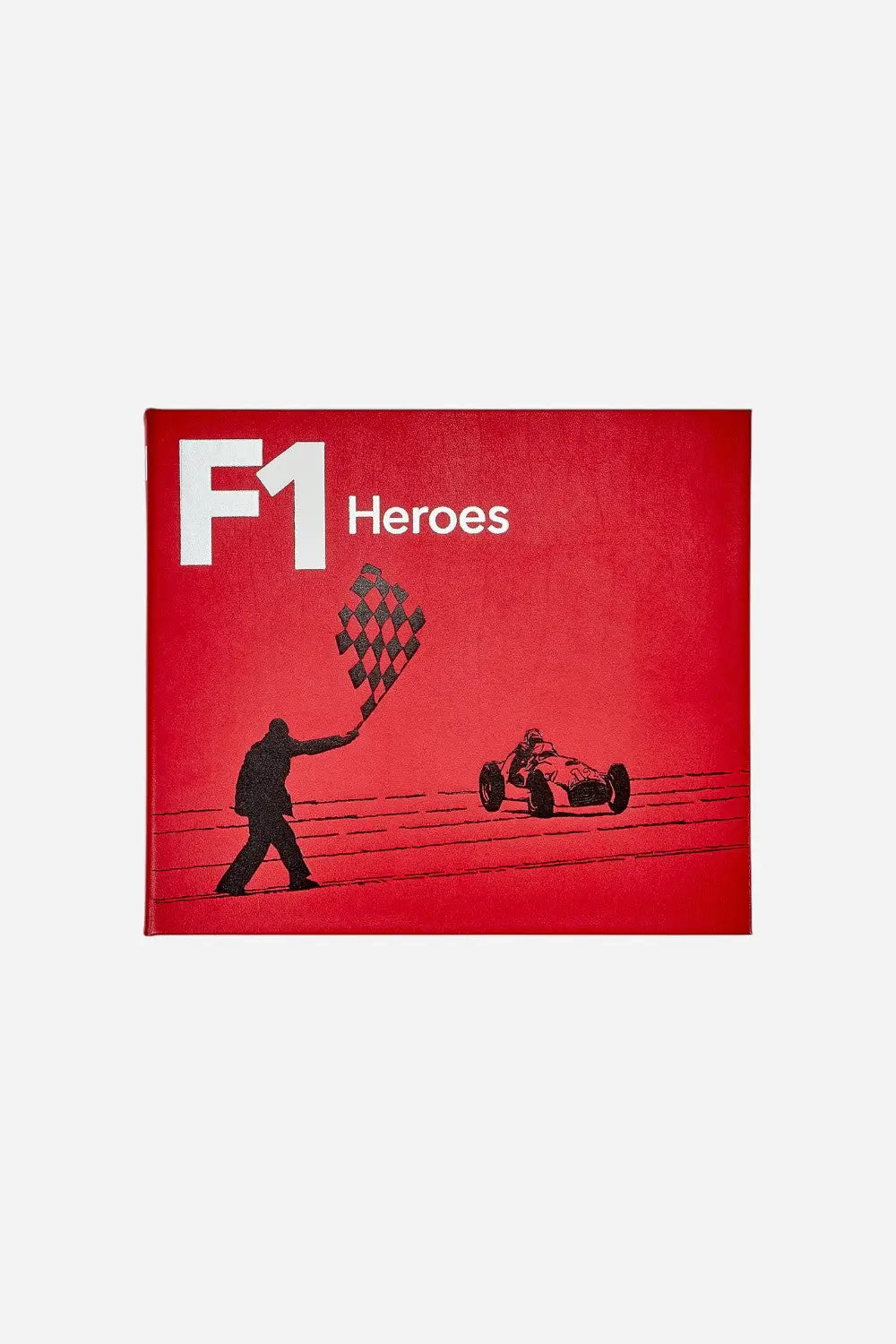 Graphic Image F1 Heroes Book In Red Bonded Leather 1