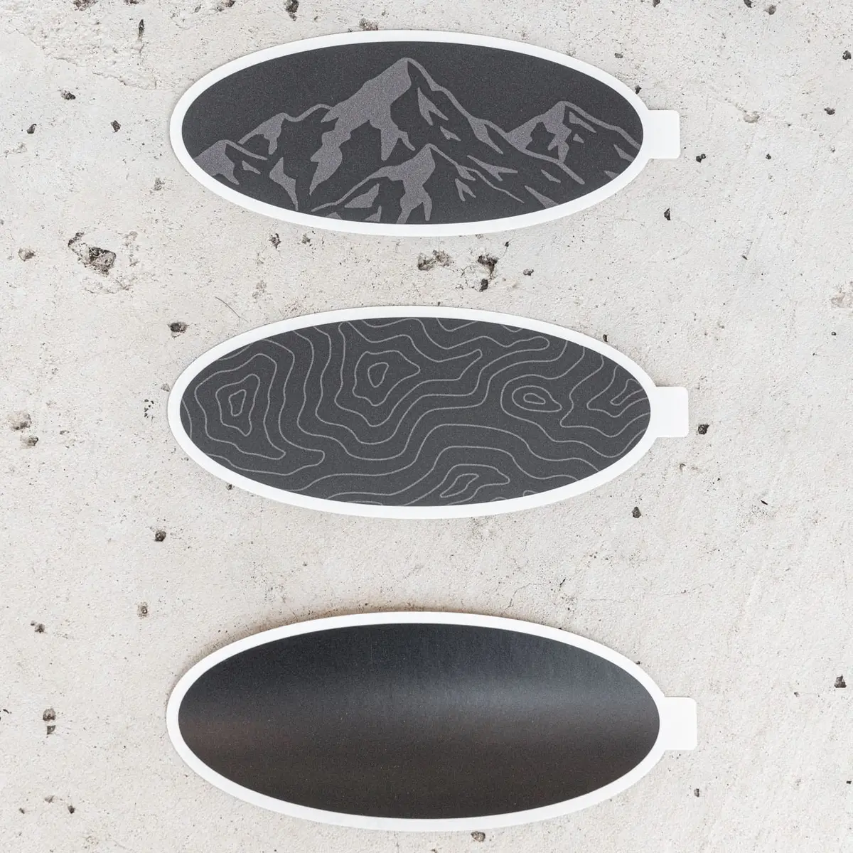 Ovalay Blackout Oval Emblem Overlay For 6G Ford Bronco - Premium Vinyl 1