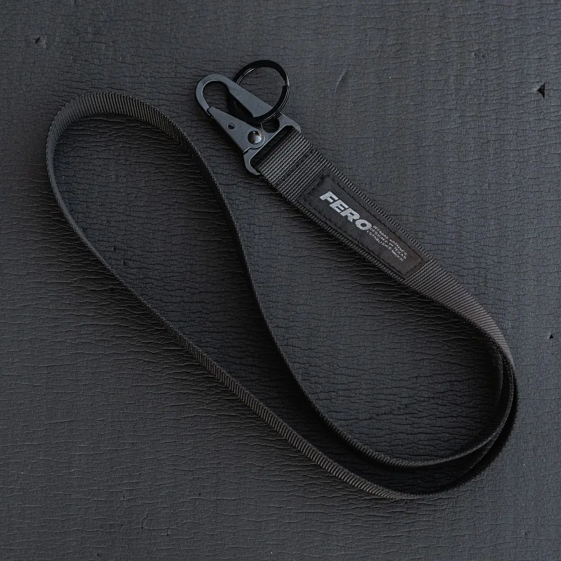 Clash Hook Loop Lanyard - Stealth Black 1