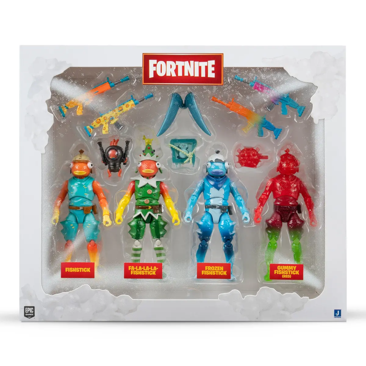 Fortnite Frozen Fishstick 4-Pack 2