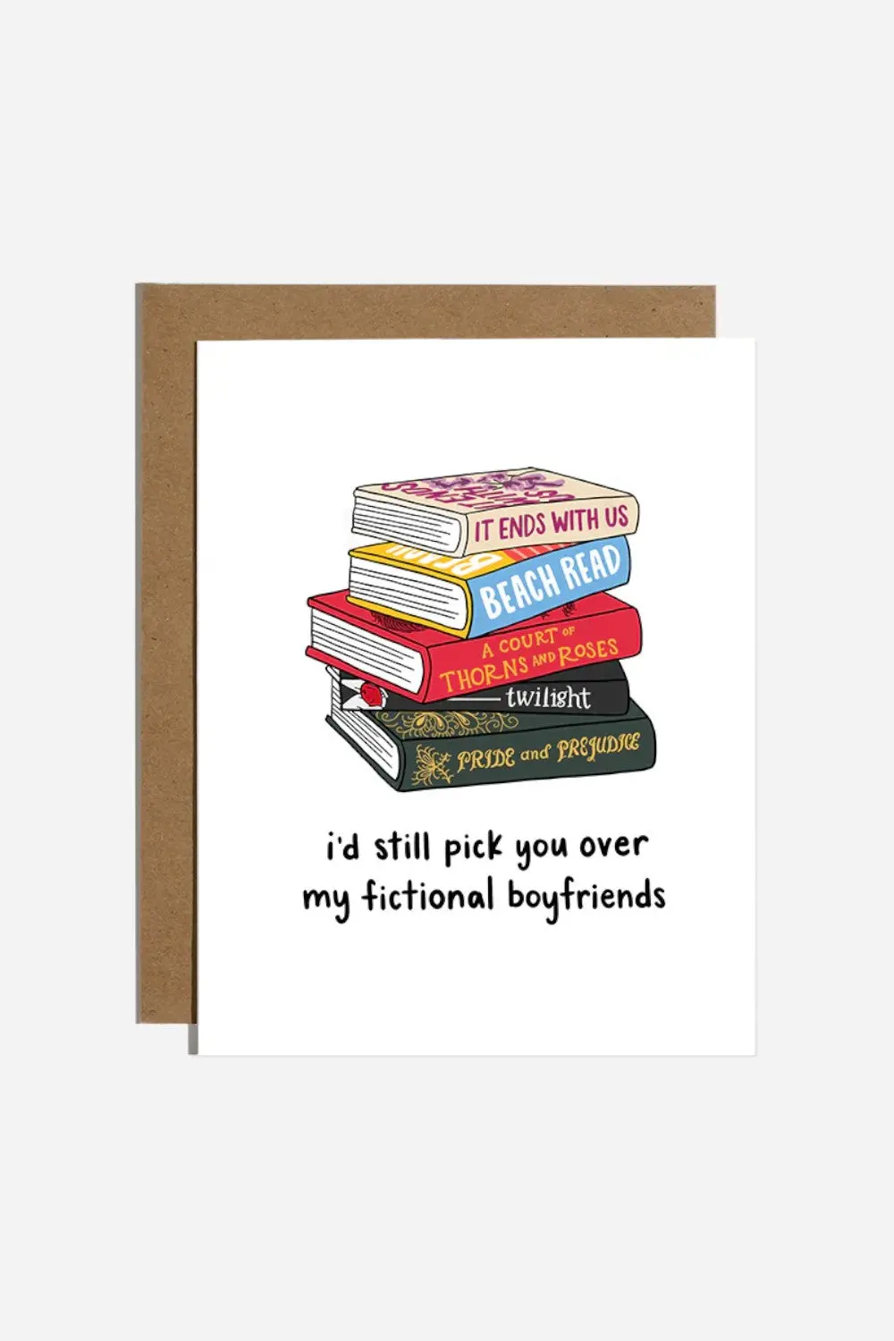 Brittany Paige Fictional Boyfriends Love Card 1