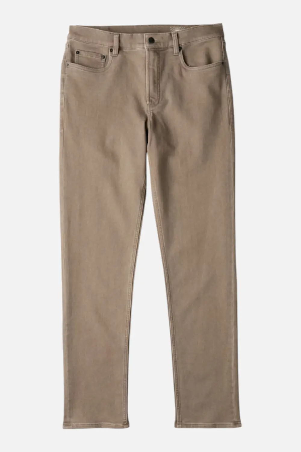 Faherty Men's Stretch Terry 5-Pocket Pant In Dark Rye 1