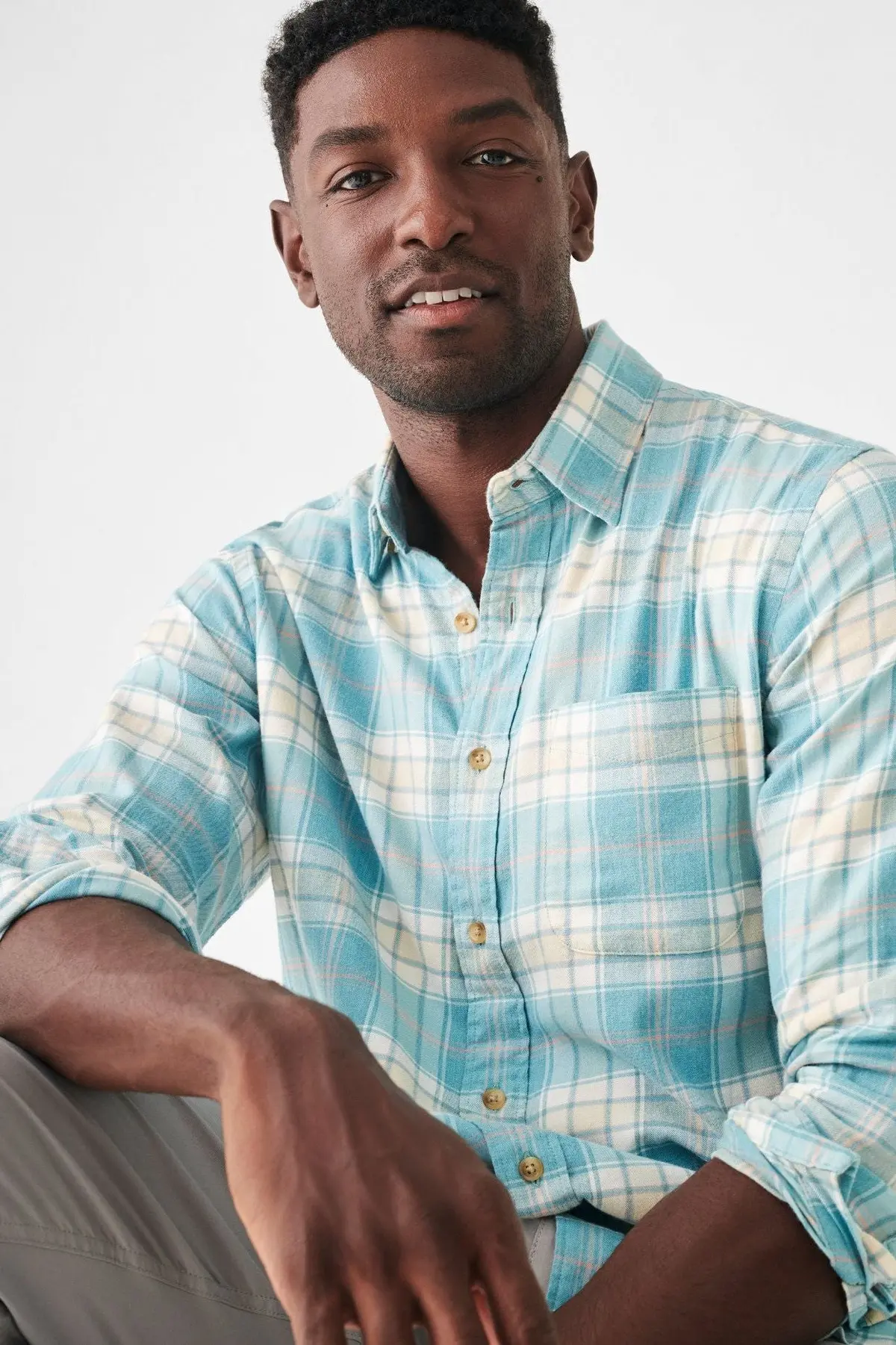 Faherty The All Time Shirt In Westport Plaid 1