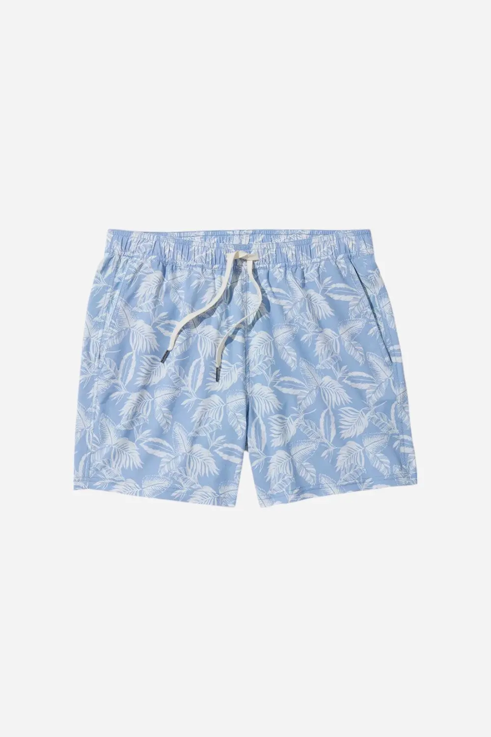 Fair Harbor Bungalow Trunk In Sky Blue Leaves 1
