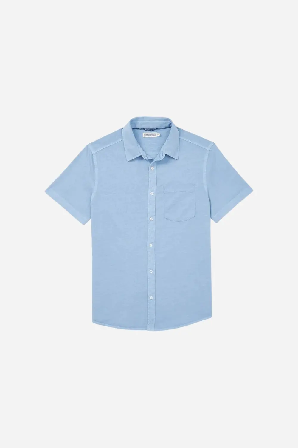 Fair Harbor Saltaire Shirt In Light Blue 1