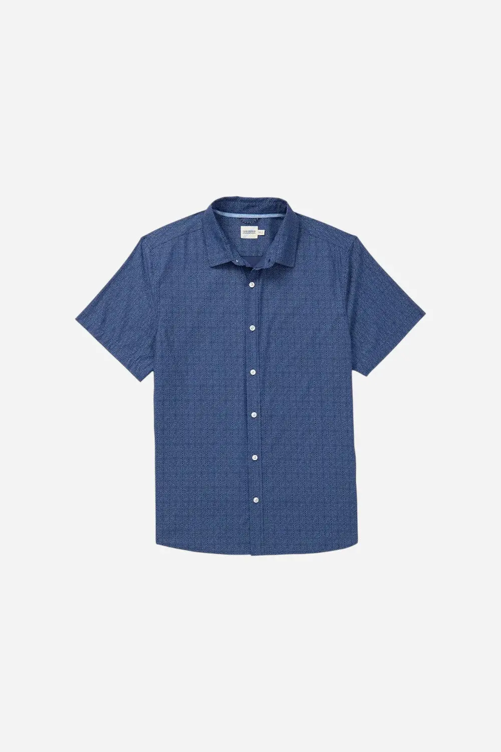 Fair Harbor Windward Shirt In Navy Shibori 1