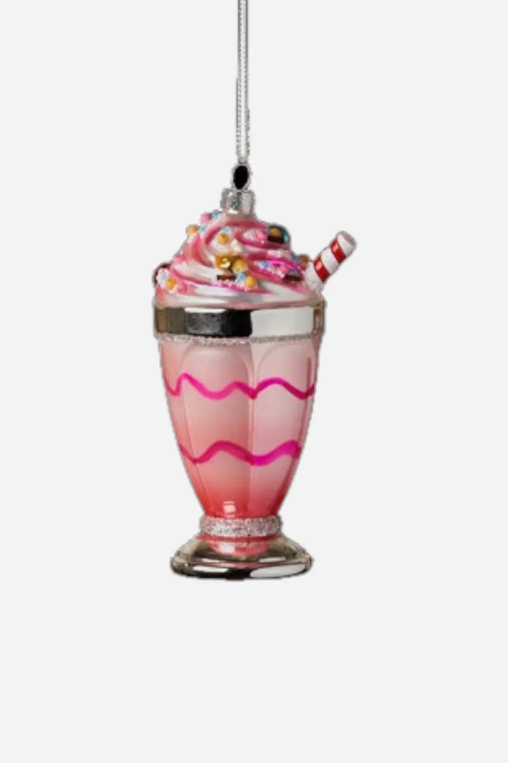 Fancy Drink Ornament In Pink 1