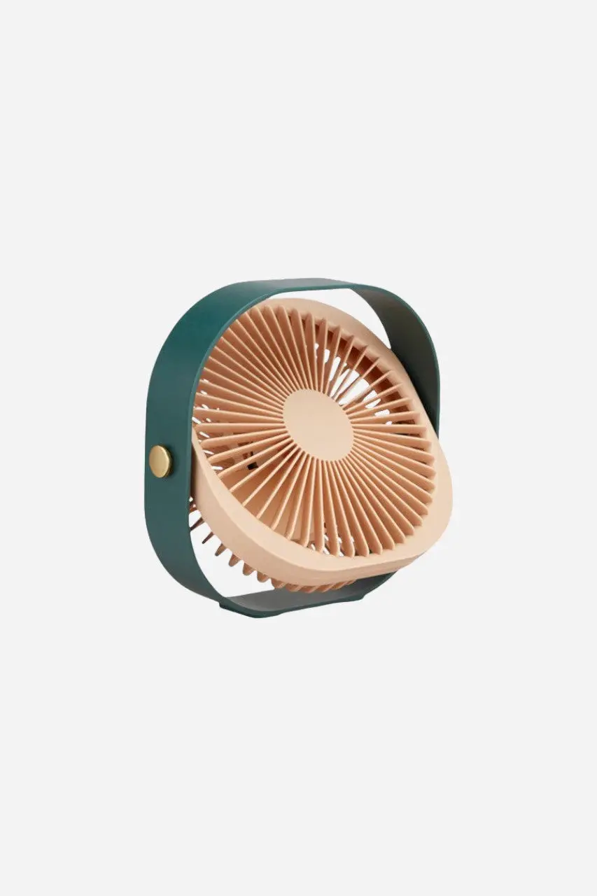 Printworks Fantastic Portable Fan In Green 1