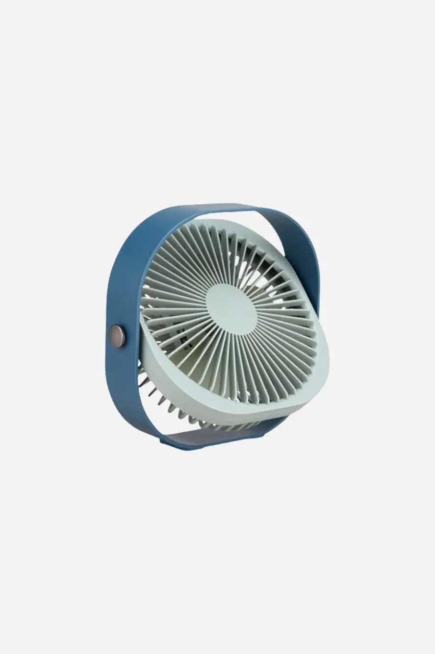 Printworks Fantastic Portable Fan In Petroleum 1