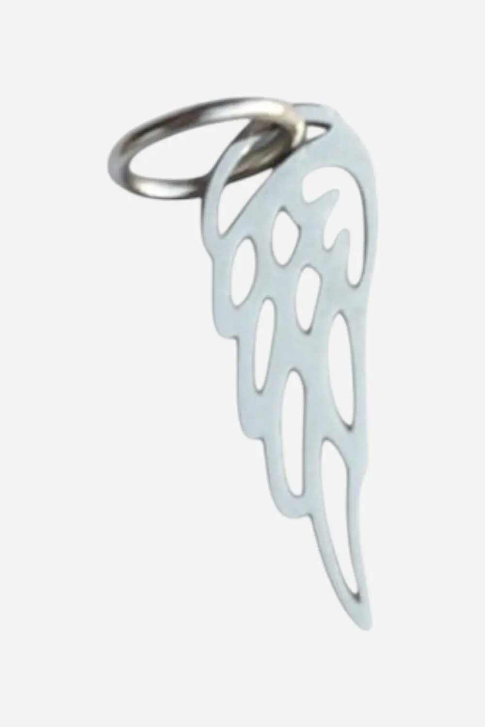 Farrah B Angel Wing Charm - Silver 1
