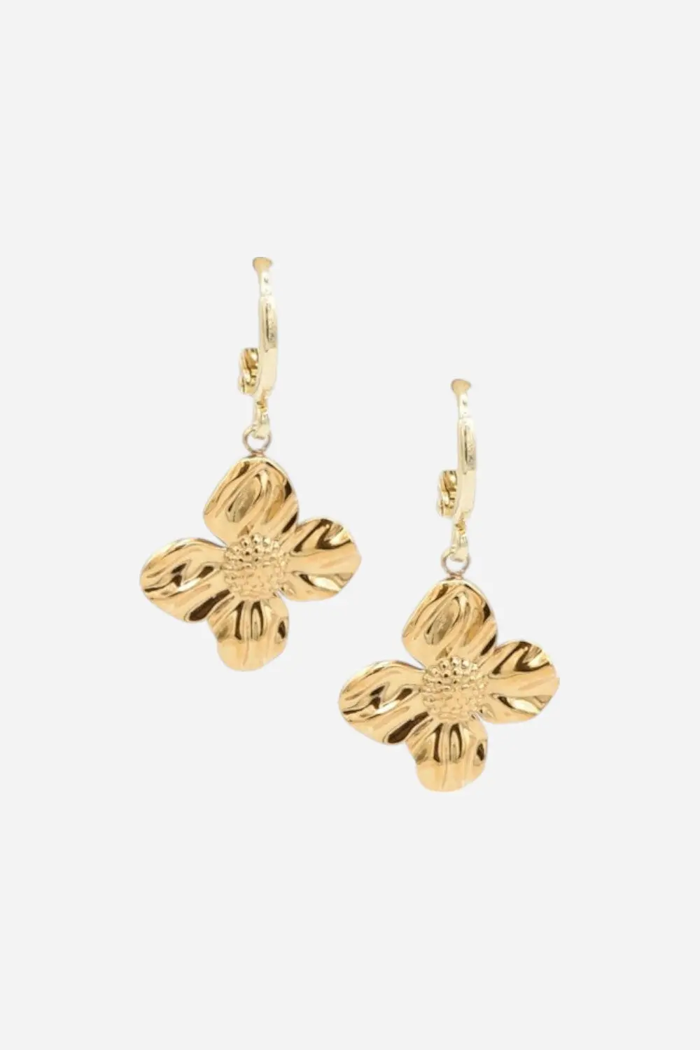 Farrah B Best Bud Huggie Hoop Earrings 1