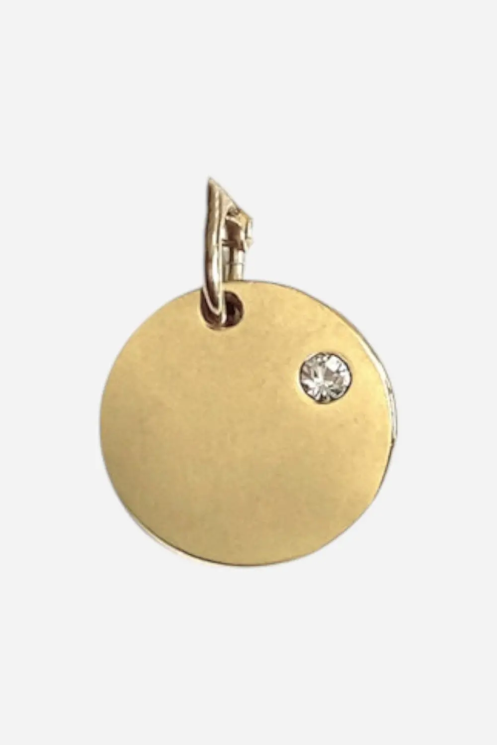 Farrah B Disc Coin Charm - Gold 1