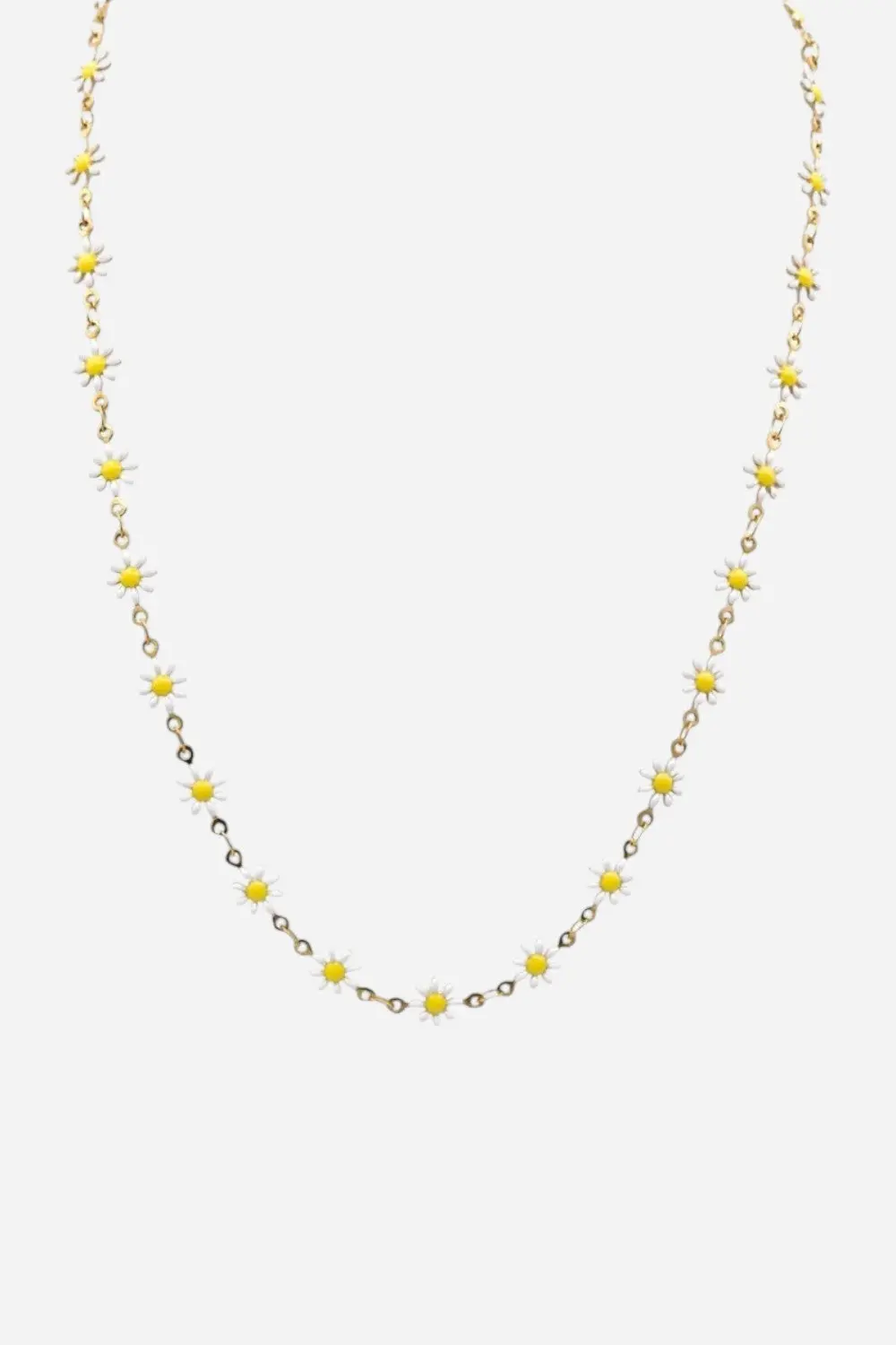 Farrah B Ditzy Daisy Necklace 1