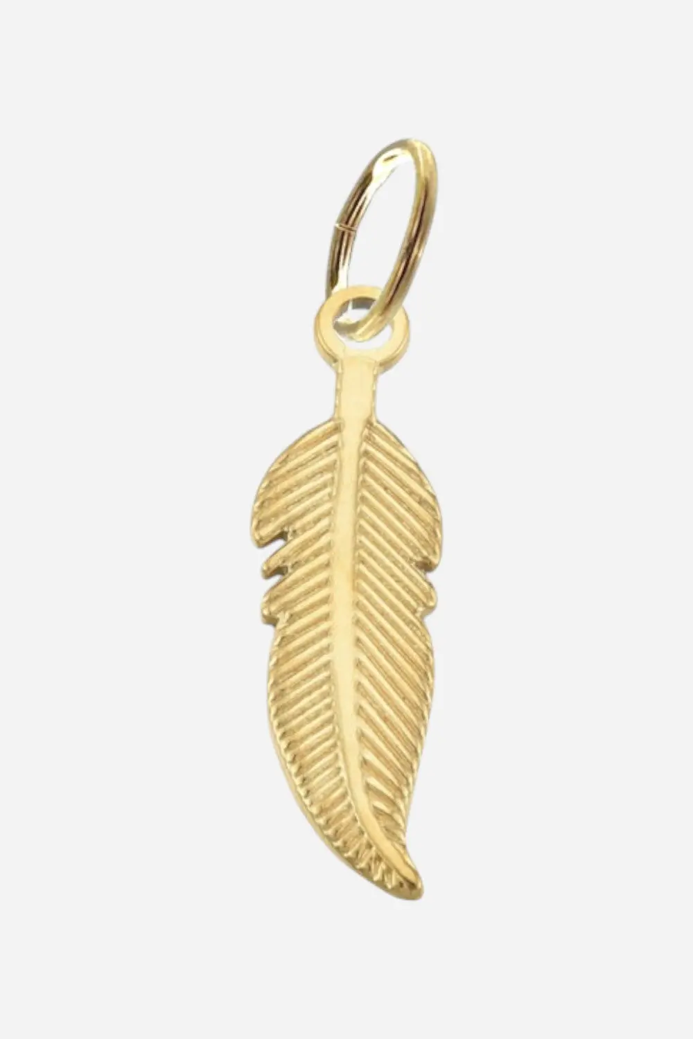 Farrah B Feather Charm 1
