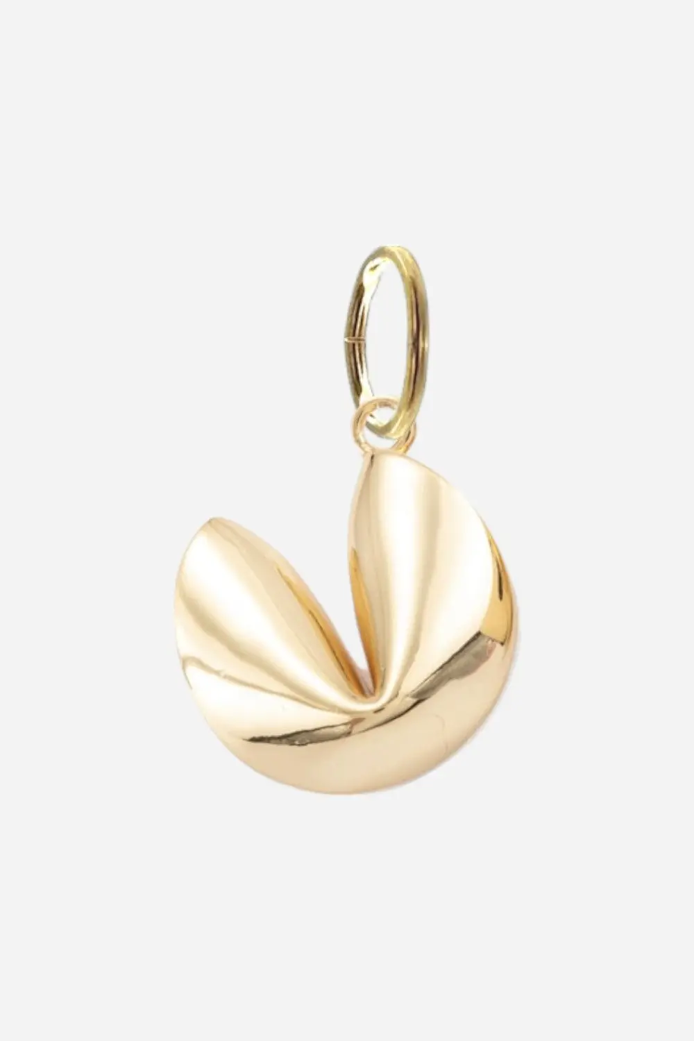 Farrah B Fortune Cookie Charm In Gold 1