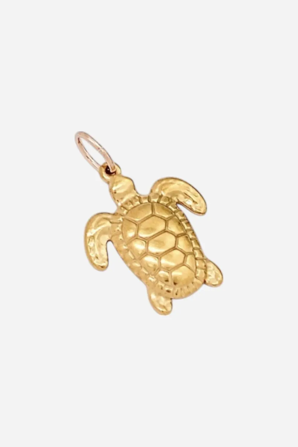Farrah B Gold Turtle Charm 1
