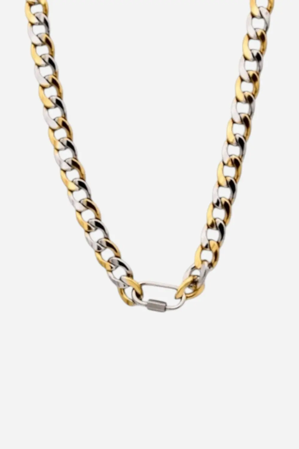 Farrah B Great Escape Carabiner Necklace 1