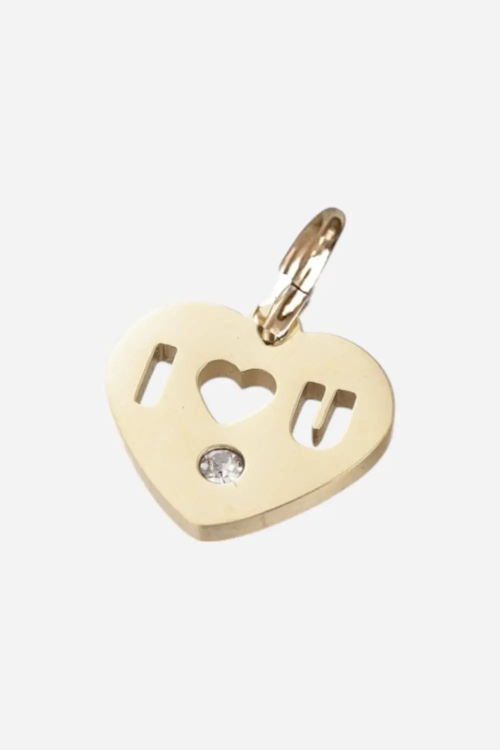 Farrah B Heart I Love You Charm 1