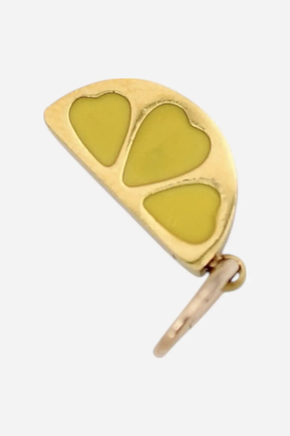 Farrah B Lemon Slice Fruit Charm 1