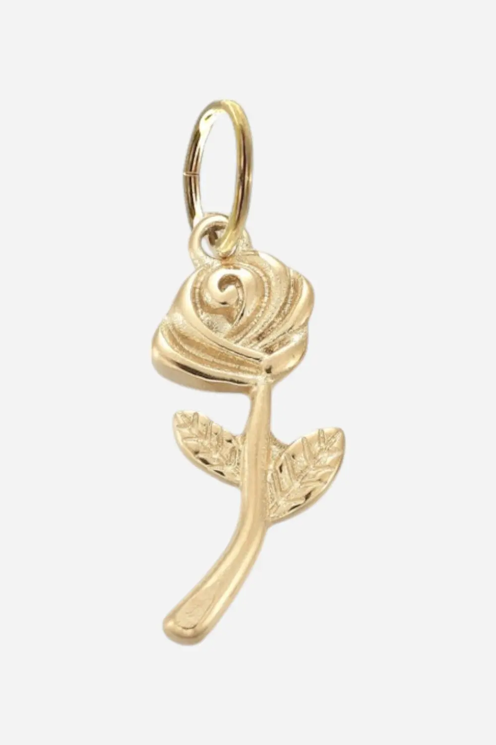 Farrah B Long Stem Rose Charm 1