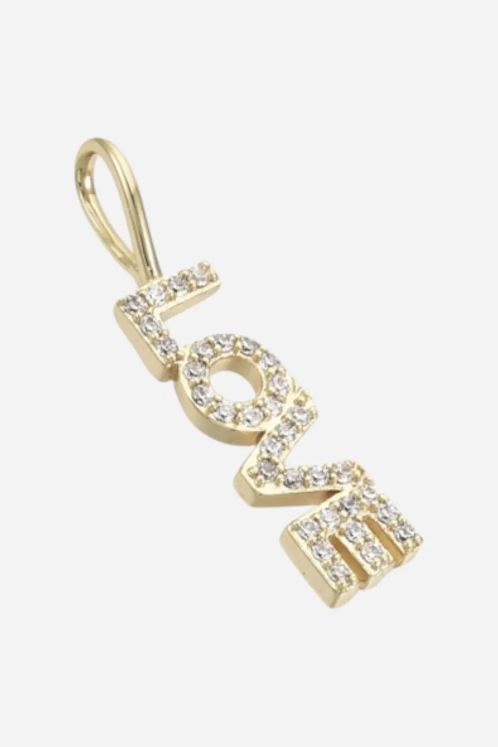 Farrah B Love Pave Charm 1