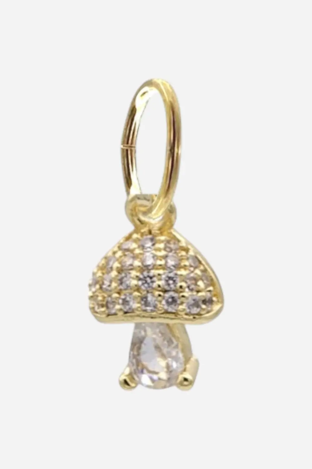 Farrah B Mushroom Cz Charm 1