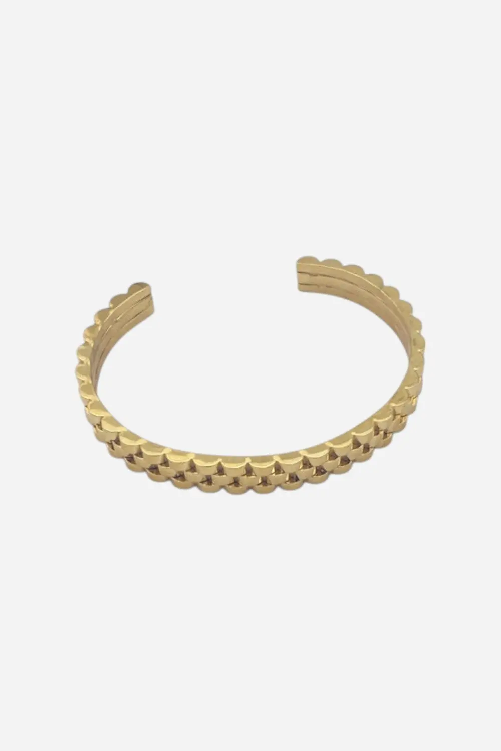 Farrah B Pave The Way Cuff - Gold 1