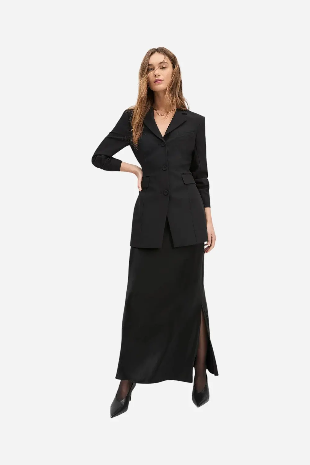 Favorite Daughter The Josie Long Skirt In Black 4