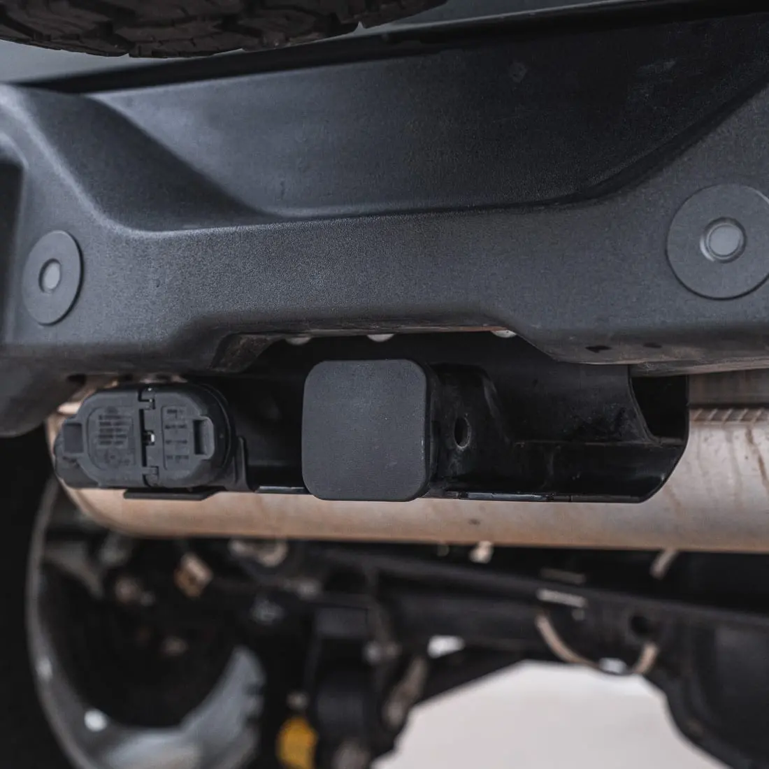Universal-Fit Hitch Receiver Cover Plug 1