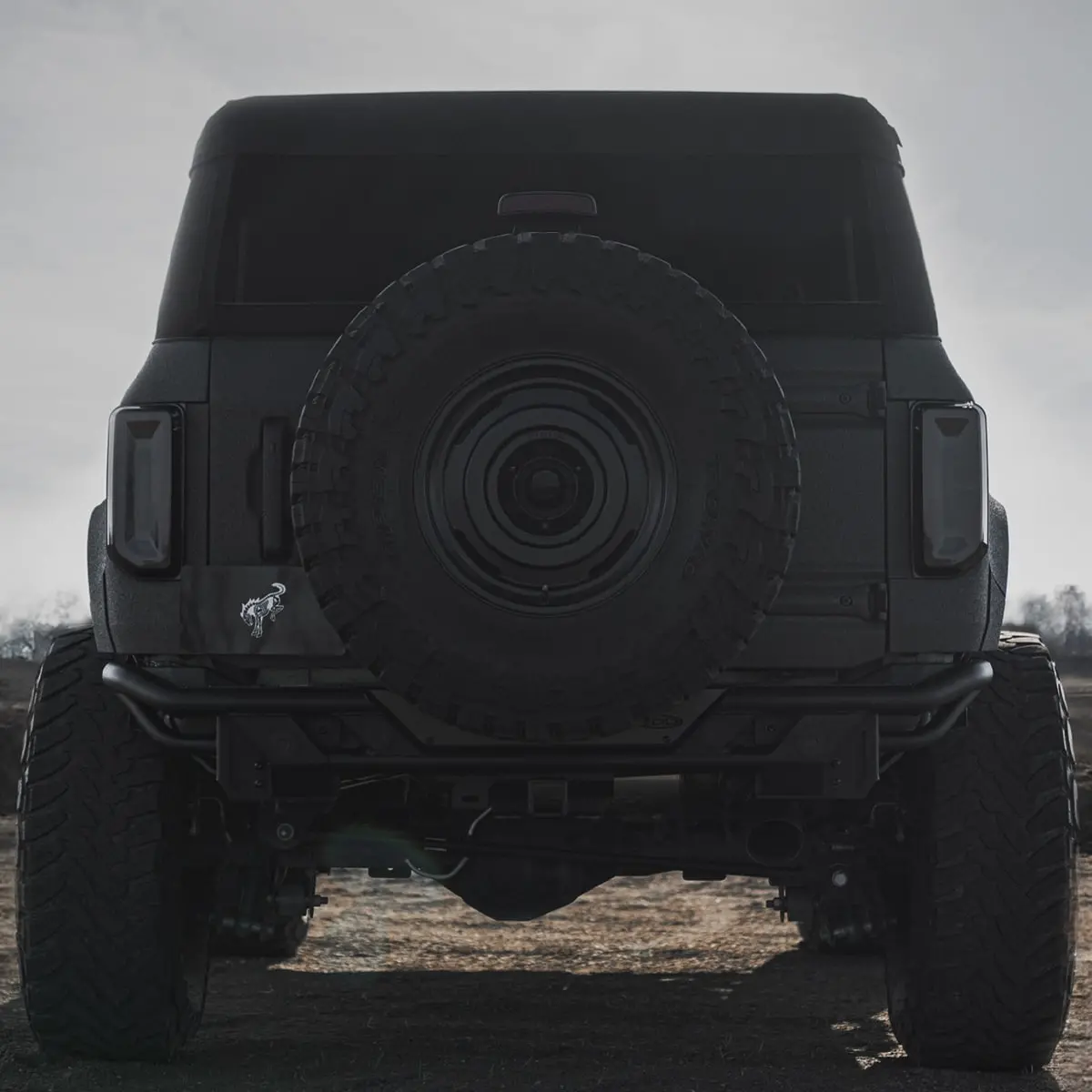 Totality Smoked Tail Light Covers For Ford Bronco (2021+) 1