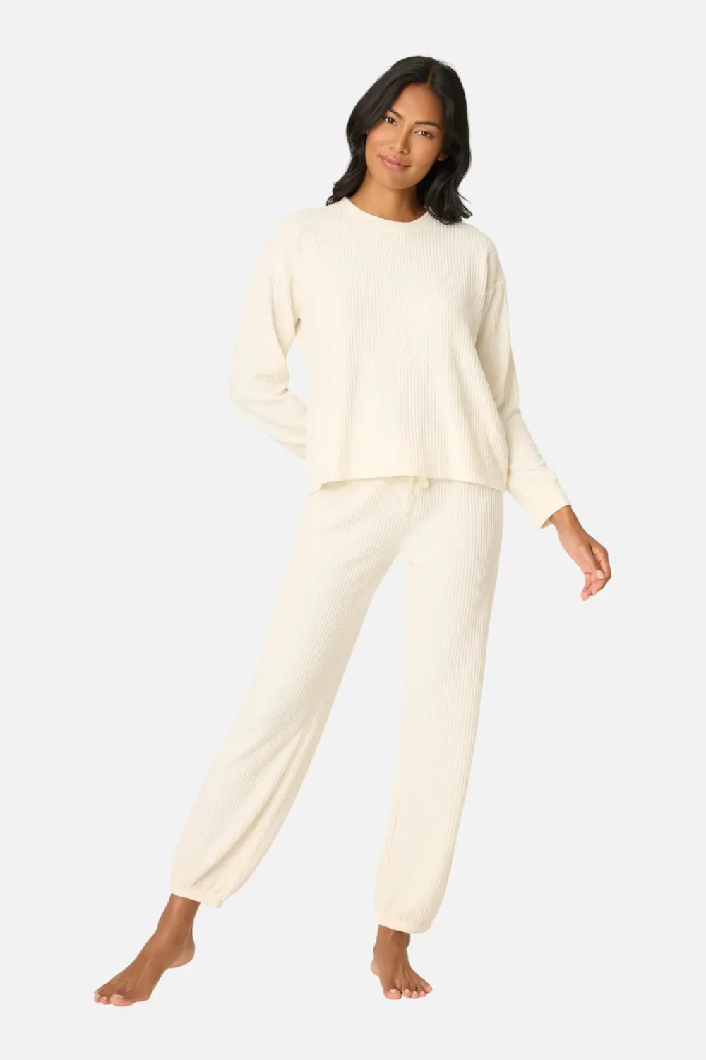 Pj Salvage Fireside Sparkle Natural Pj Set 1