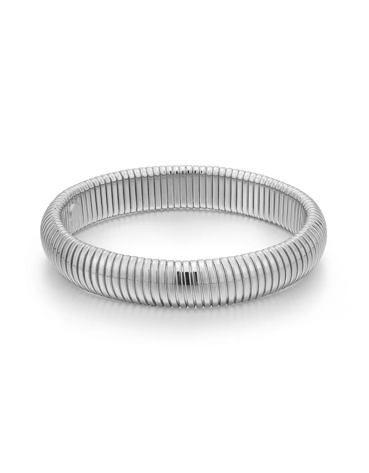 Flex Snake Chain Bracelet In Silver 1