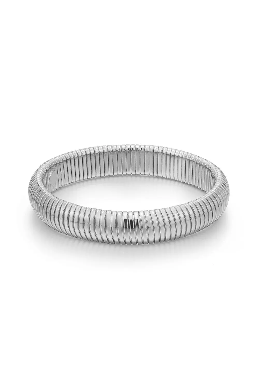 Luv Aj Flex Snake Chain Bracelet In Silver 1