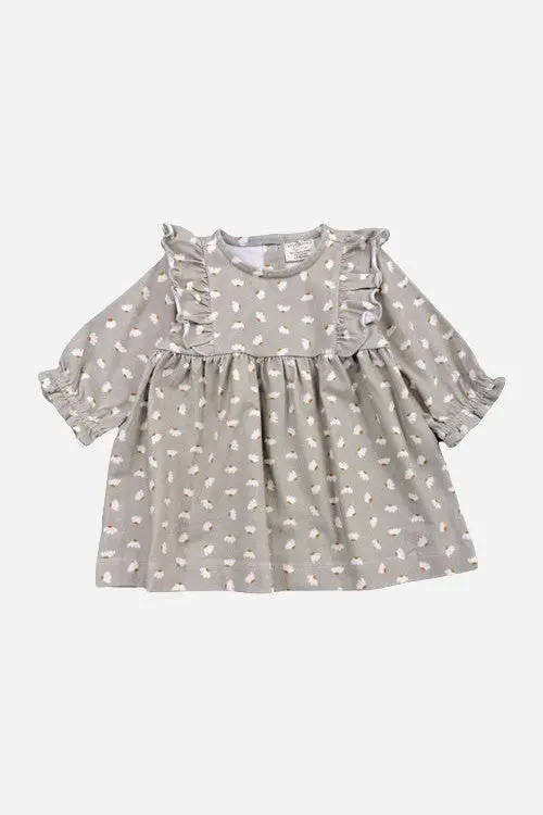 Viverano Floral Ruffle Baby Dress & Bloomer Set 1