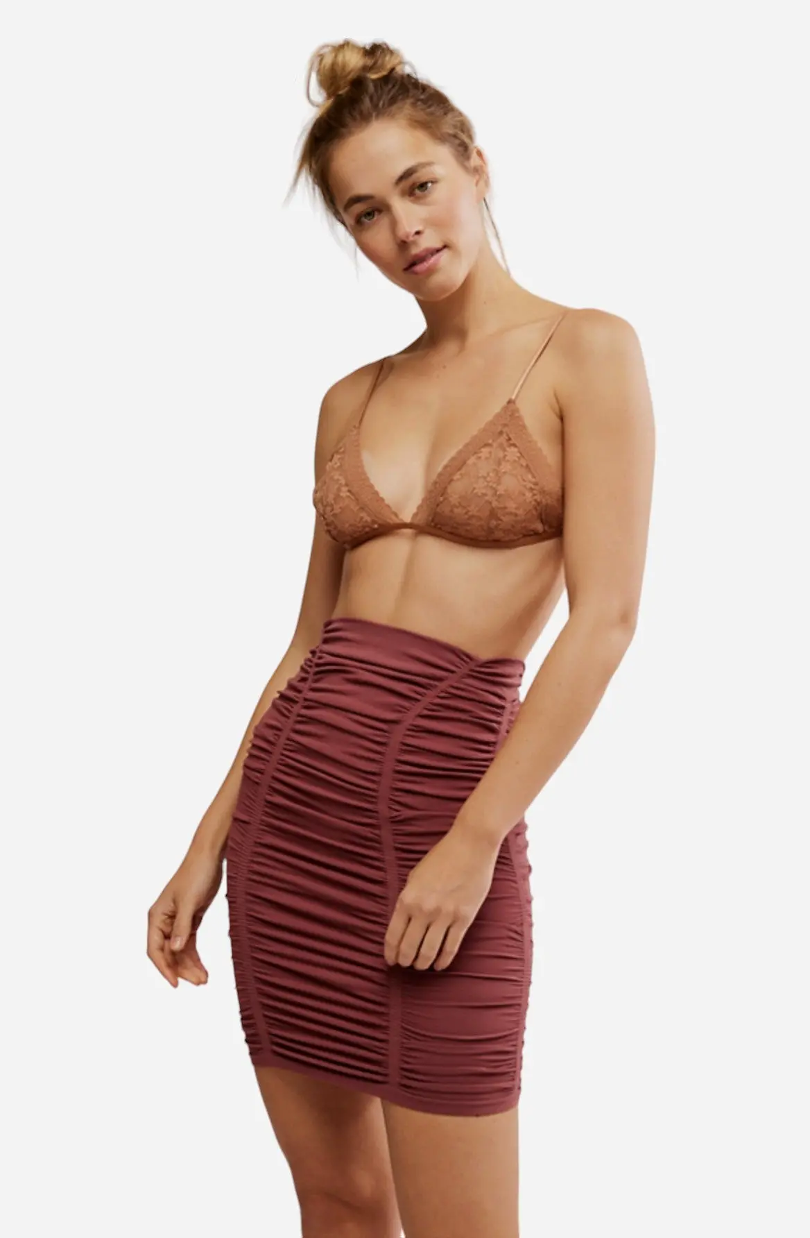 Free People About It Half Slip In Wild Ginger 1