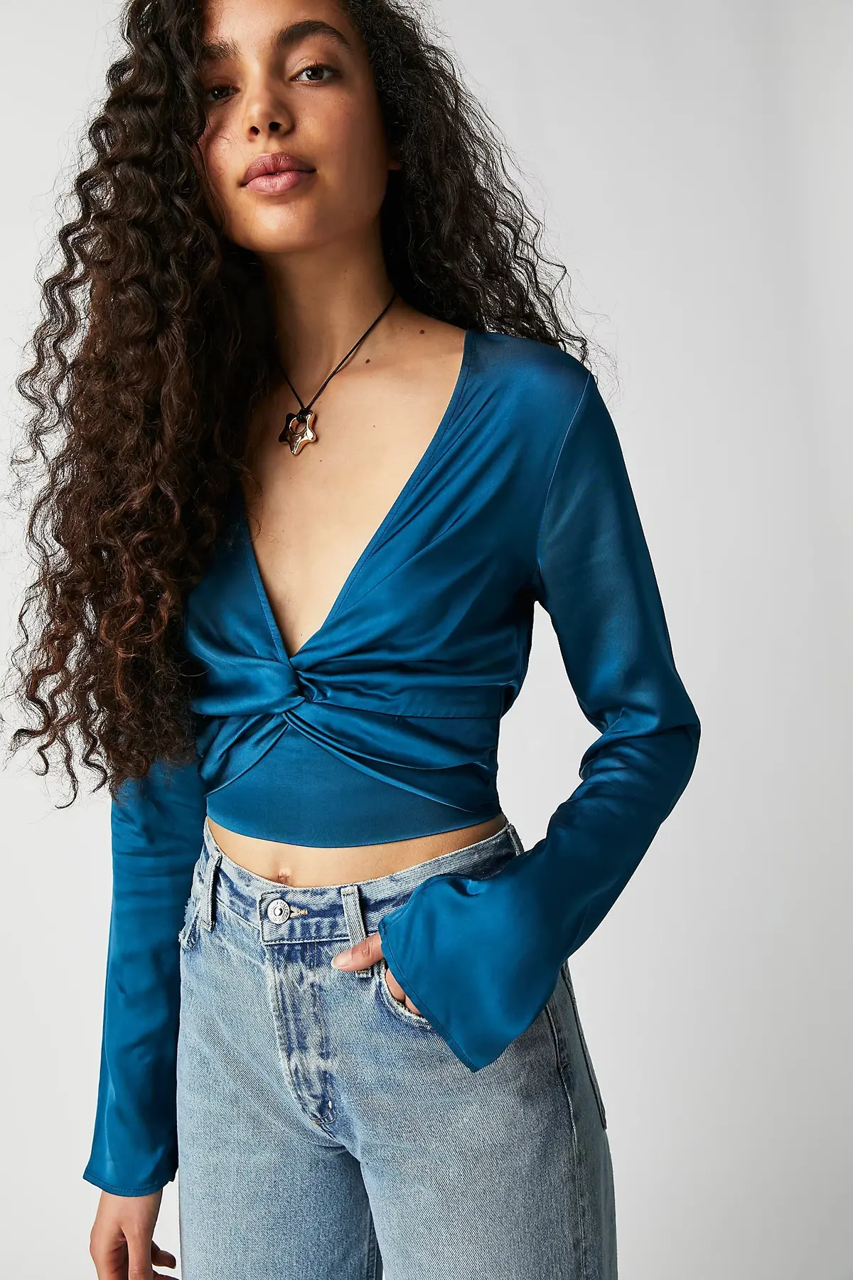 Free People Miraya Top In Corsair 1