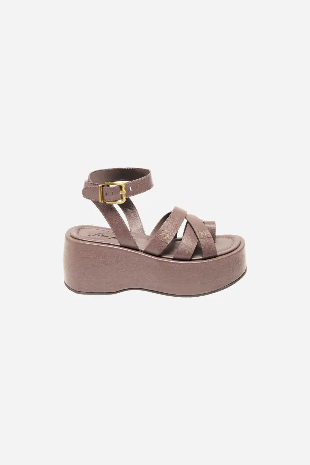 Free People Shoes Hazel Flatform Sandals In Ember 1