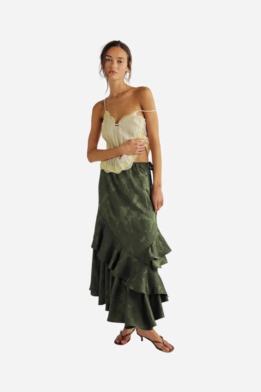 Free People Autumn Promenade Maxi Skirt In Adventurer 1