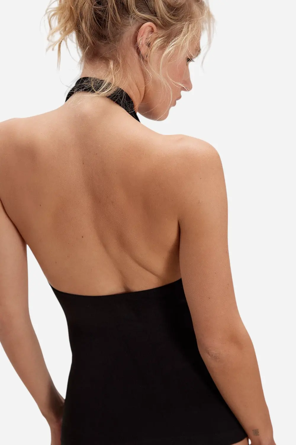 Free People So Sleek Cami In Black 2